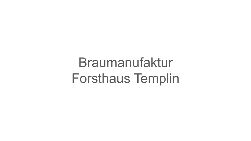 Forsthaus Templin